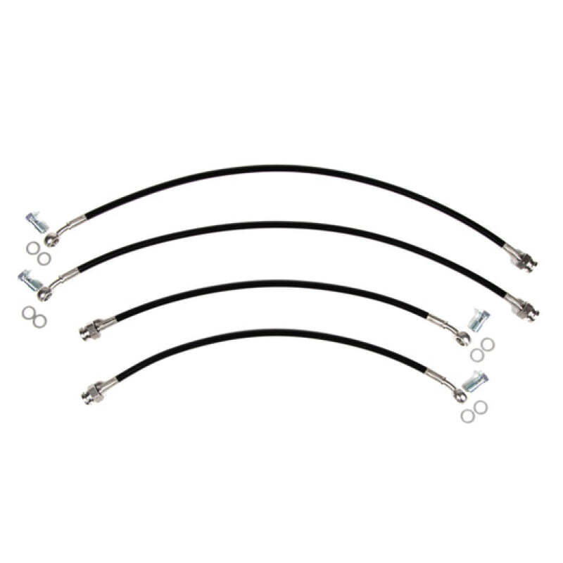 Chevrolet Corvette Caliper Brake Lines - Front + Rear - Chase Bays - `97-`04 Chevrolet Corvette Caliper Brake Lines - Front + Rear - Chase Bays - `97-`04